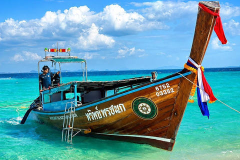 Ao Nang: 7 Islands Sunset Tour with Dinner & Snorkeling