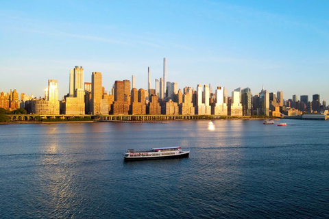 New York : croisière nocturne dans le port