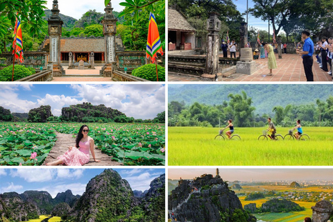 Hanoi: Ninh Binh Private tour Hoa Lu - Trang An - Mua Cave