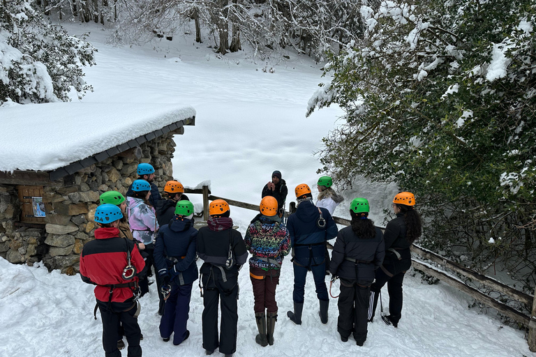 Pyrenees: Zipline course suspended over the Adour Via ferrata climbing and canyoning around the Grand Tourmalet Pic du Midi