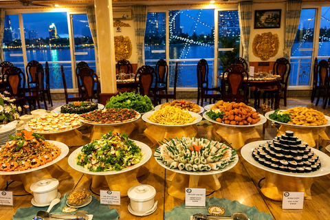 Ho Chi Minh City: Saigon River Dinner & Night Cruise Dinner On Cruise Without Hotel Transfer