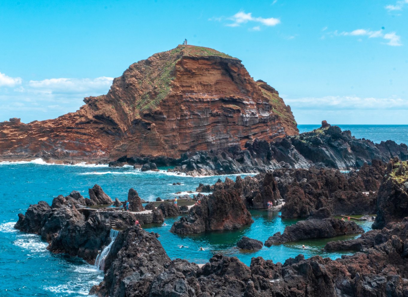 Madeira: Skywalk, Porto Moniz, Seixal og Fanal Jeep Tour