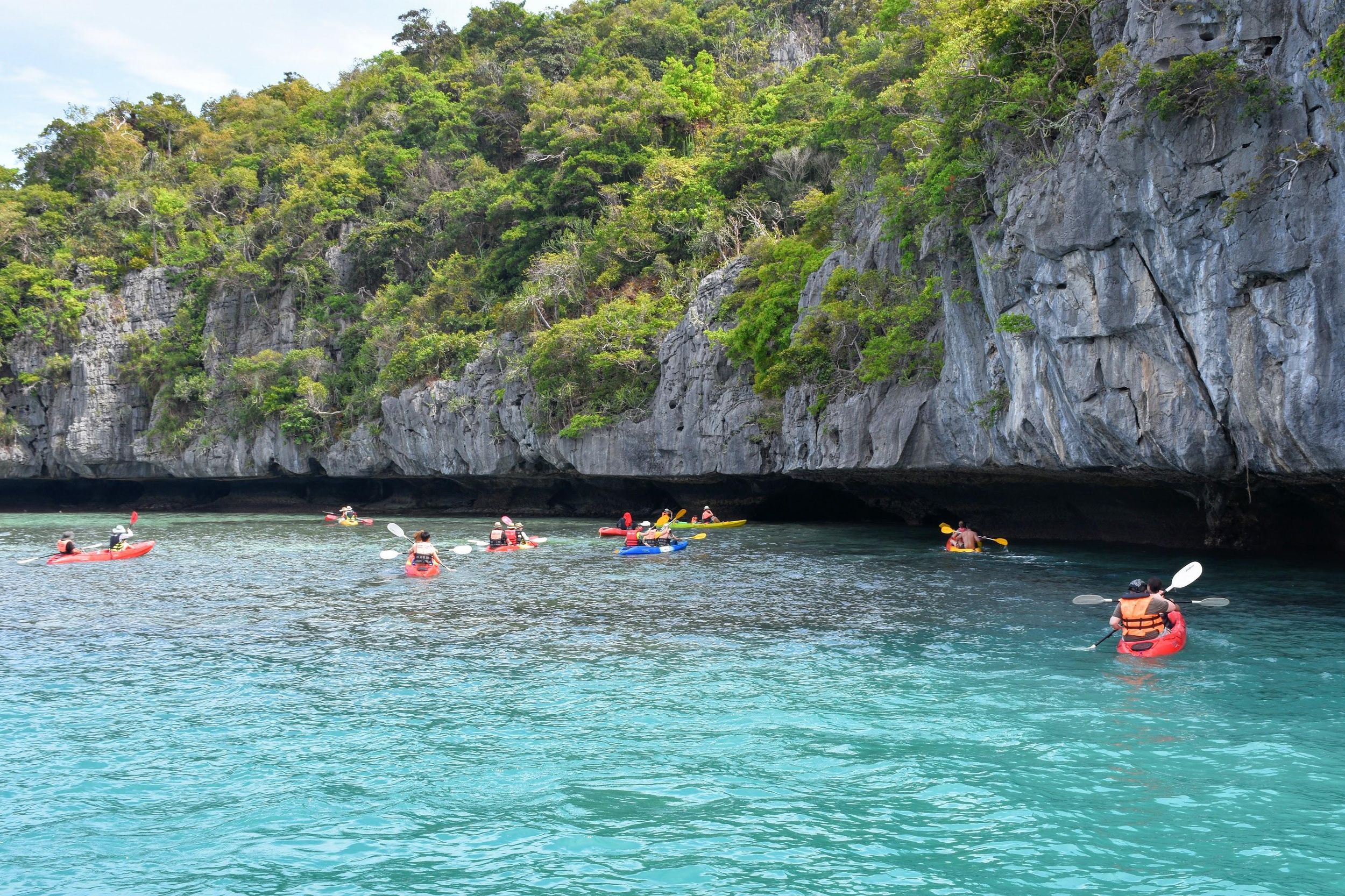 Koh Phangan: Angthong Emerald Waters & Kajakfahren mit dem Schnellboot