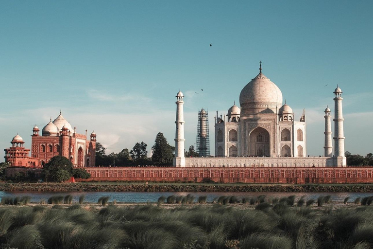 Taj Mahal med Agra Fort Baby Taj Lokal dagsutflykt