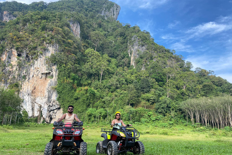 Experiencia Extrema en ATV en Krabi con Traslado y Aventura30 minutos en quad