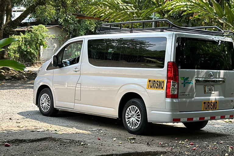 Transportation from La Fortuna to Tortuguero (La Pavona)