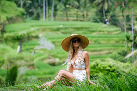 Ubud: Watervallen, Watertempel &amp; Rijstterrassen privétourPrivétour zonder entree Tikets