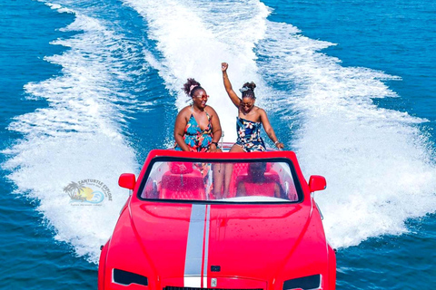 Zanzibar: Premium Jet Car Ride Adventure with Drone Footages Jet-Car Ride with Drone (Zanzibar Transfers Included)
