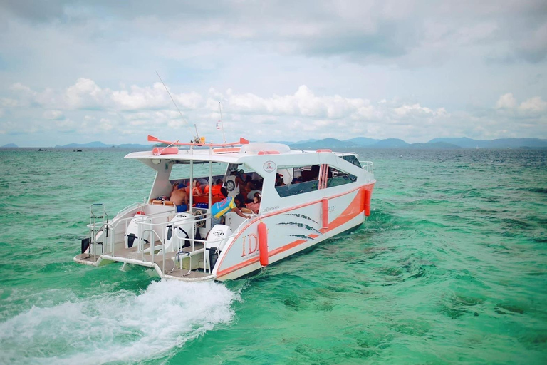 Phuket: Phi Phi, Maya, Koh Khai Day Tour by Speed Catamaran Phi Phi Maya and Koh Khai Snorkeling by Speed Catamaran