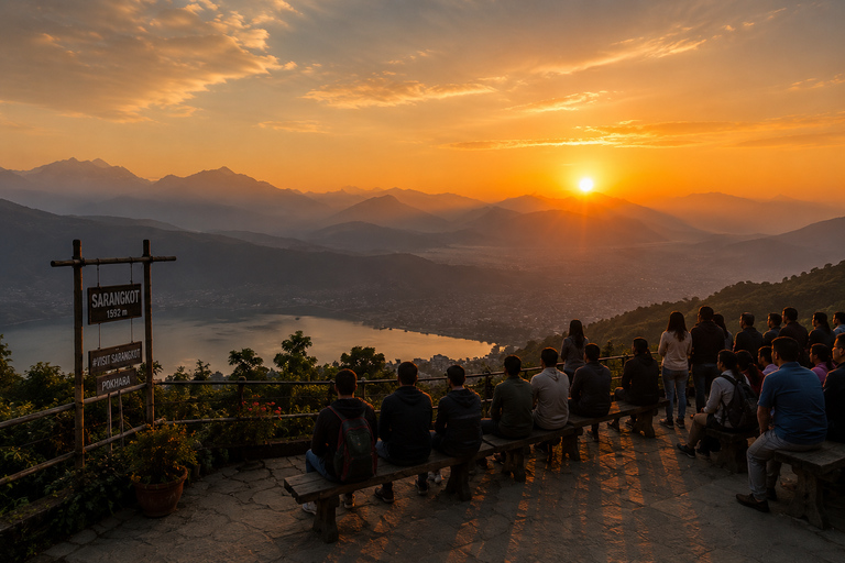 Pokhara: Sarangkot Sunset by Cable Car with Hotel Pickup