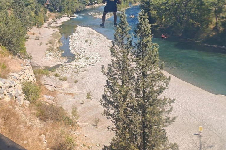 Antalya: Köprülü Canyon Rafting and Zipline Adventure