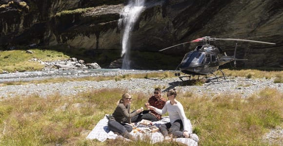 Earnslaw Burn Picnic Helicopter Tour