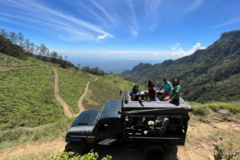 Belihuloya: Devil's Staircase Jeep Safari with Pickup
