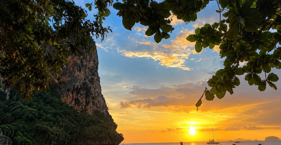 Krabi: Combo Waterfall and 7 Island Sunset Tour