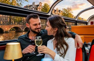 Amsterdam: Wein- und Käseabend-Kreuzfahrt