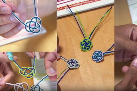 Kyoto: Mizuhiki-Workshop mit Tee