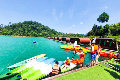 Khao Lak : Excursion au lac Cheow Lan avec déjeuner et prise en charge à l&#039;hôtel