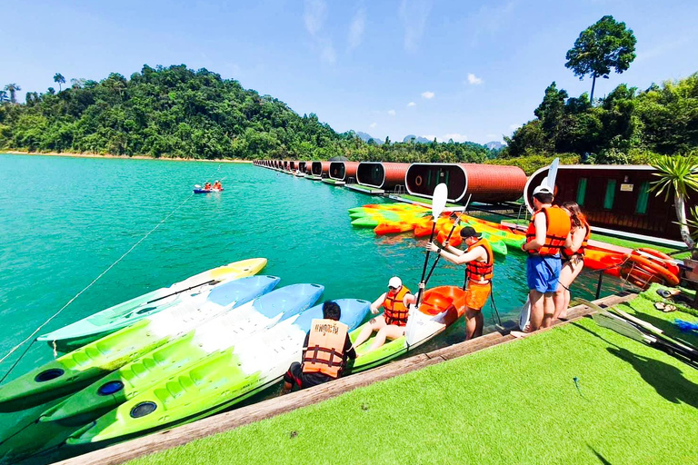 Khao Lak : Excursion au lac Cheow Lan avec déjeuner et prise en charge à l&#039;hôtel