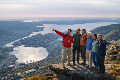 Bergen: Ulriken & Fløyen Tour (Cruise Friendly)