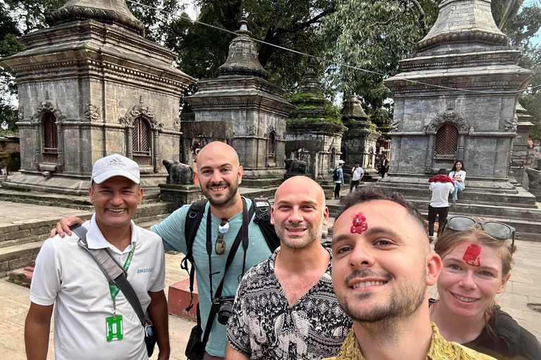 Kathmandu: Excursão guiada a pé com o Templo do Macaco