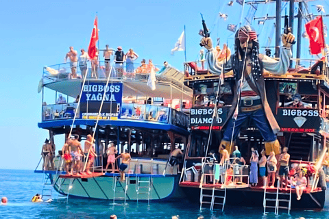 Marmaris : Excursion en bateau pirate Big Boss Diamond