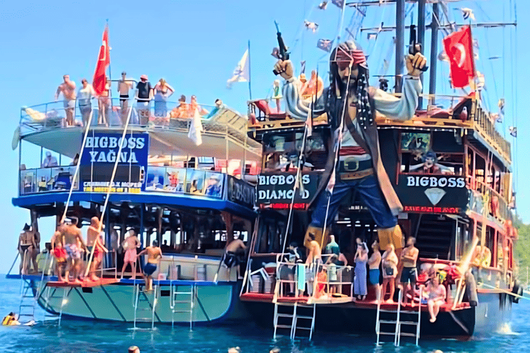 Marmaris: Big Boss Diamond Piratenbootsfahrt