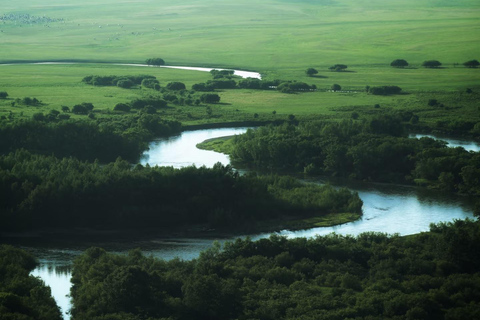 Inner Mongolia Ergun Wetland: Asia's First Wetland Entry to the Ergun Wetland: Bus and Admission with QR