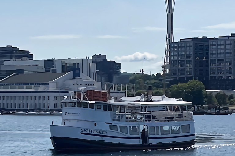 Seattle: Historic Sightseer Lakes Cruise with Taco Bar