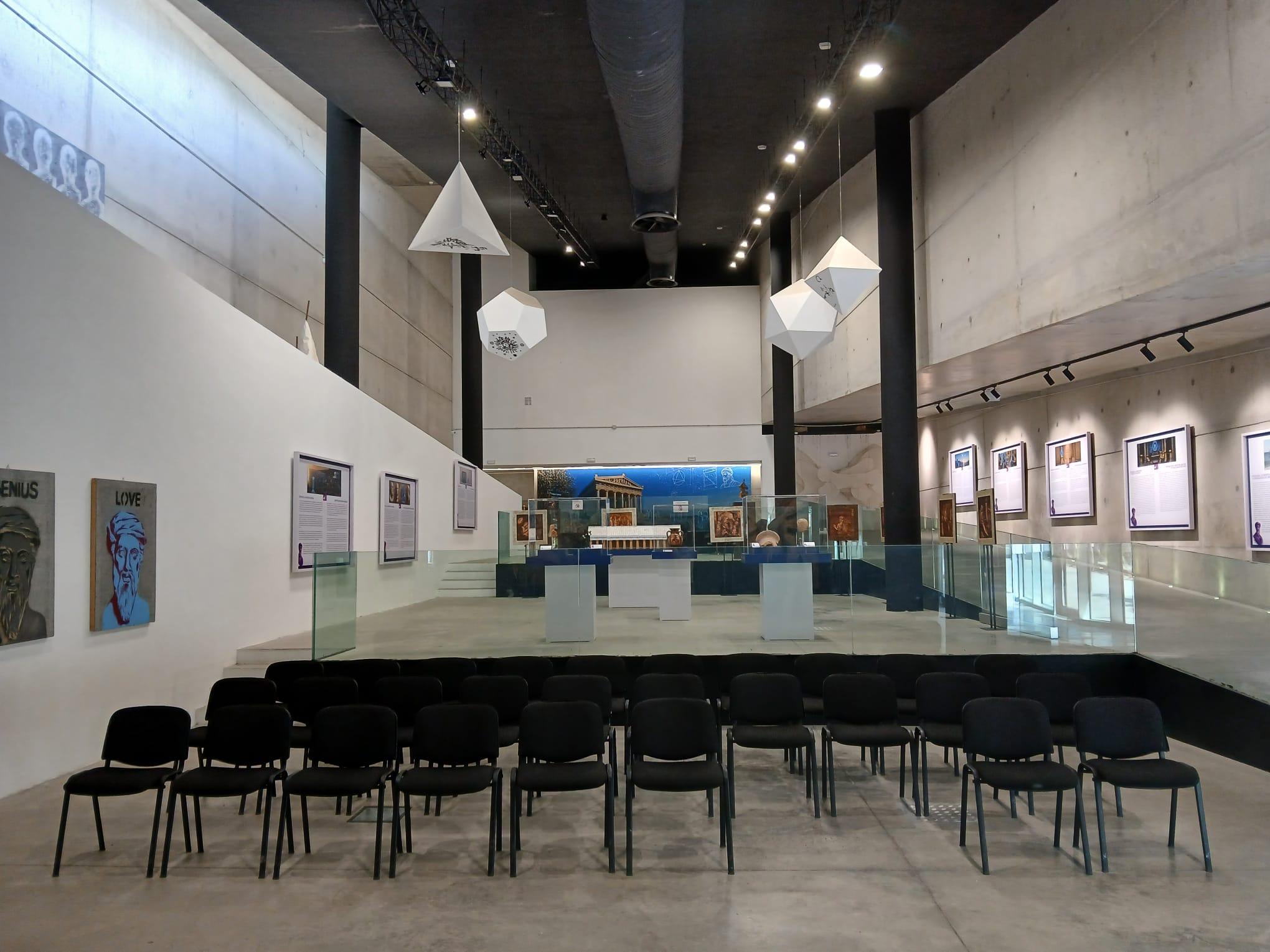 Museum des Pythagoras: Eintrittskarte für die Ausstellung Pythagoras 3D