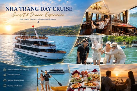 Nha Trang: Day Cruise - Sunset Cocktail & Dinner Experience - Image 2