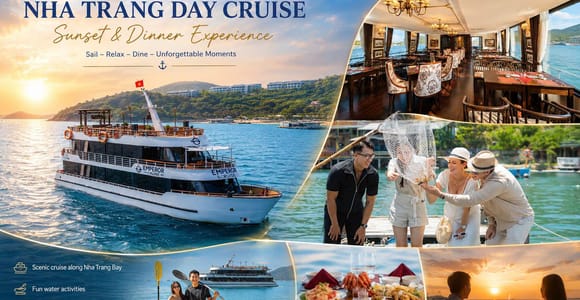 Nha Trang: Day Cruise - Sunset Cocktail & Dinner Experience