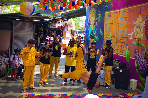 Medellín:Comuna 13 histoire-alimentation-peinture à la bombeTour d'Espagne