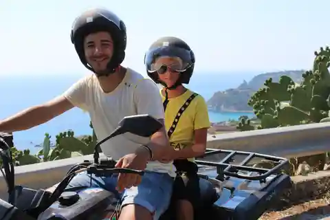 Tropea: Quad or buggy tour with views of Capo Vaticano