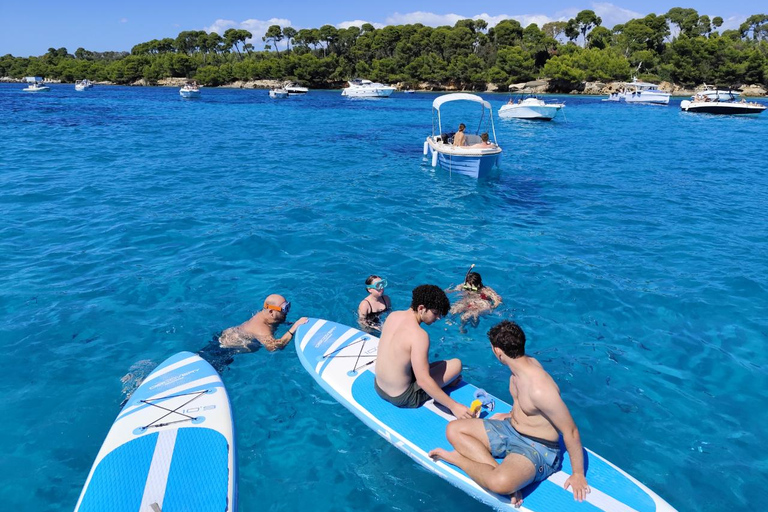 Cruise tour around the Lerins Islands with swimming, departing from Cannes