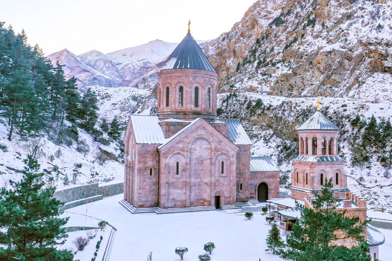 From Kazbegi: Gergeti Trinity Church & Waterfall Day group