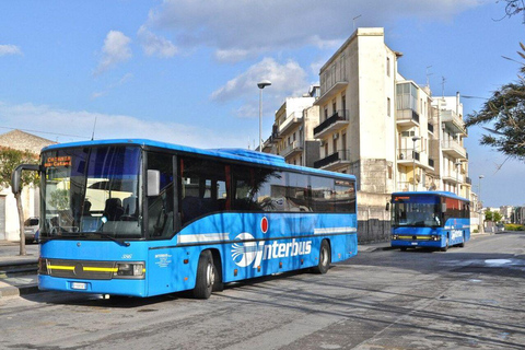 Internationaler Flughafen Catania: Bustransfer nach/von TaorminaEinfach von Taormina nach Catania Flughafen (CTA)