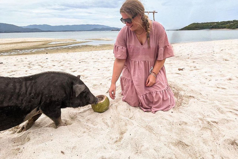 Koh Samui: Privé Longtail Boot naar Varkenseiland met SnorkelKoh Samui: Privé Longtail Tour naar Varkenseiland met Snorkel