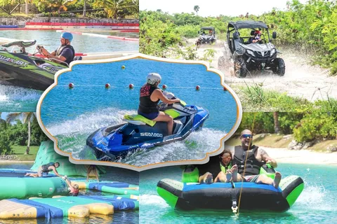 Punta Cana Aqua Pack: motos acuáticas, karts acuáticos y rally todoterreno.