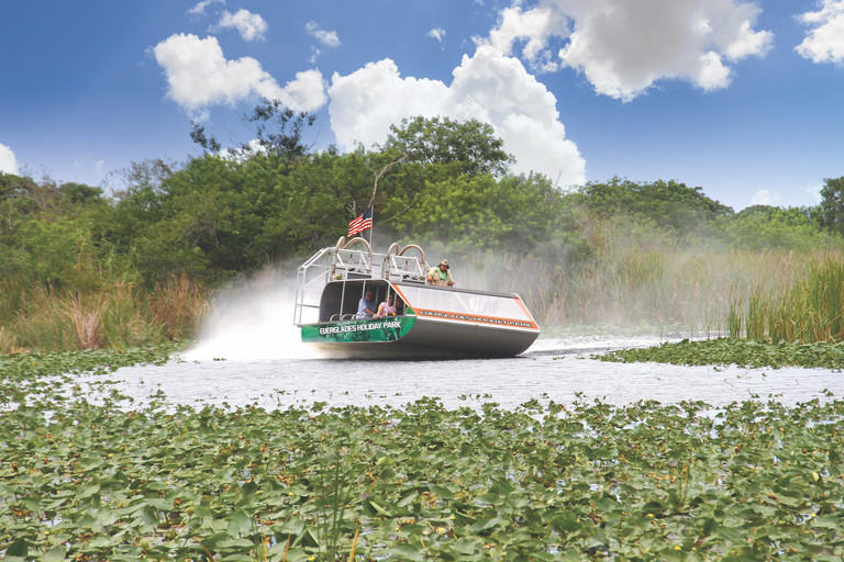 Miami: Everglades Airboat, Photo & Gator Experience From Miami: Everglades Airboat Tour with a Guide