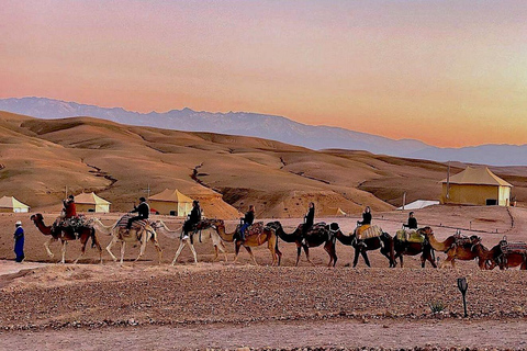 Magical dinner in Agafay desert