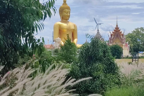 Bangkok to Ayutthaya, Big Buddha Monkey Temple & Hidden Cafe