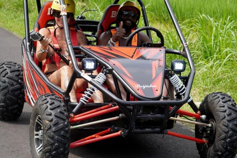 Bali: Ubud Jungle UTV Ride, Chocolate & Batik Workshop Tandem Buggy Jungle UTV with lunch meet In Our Location