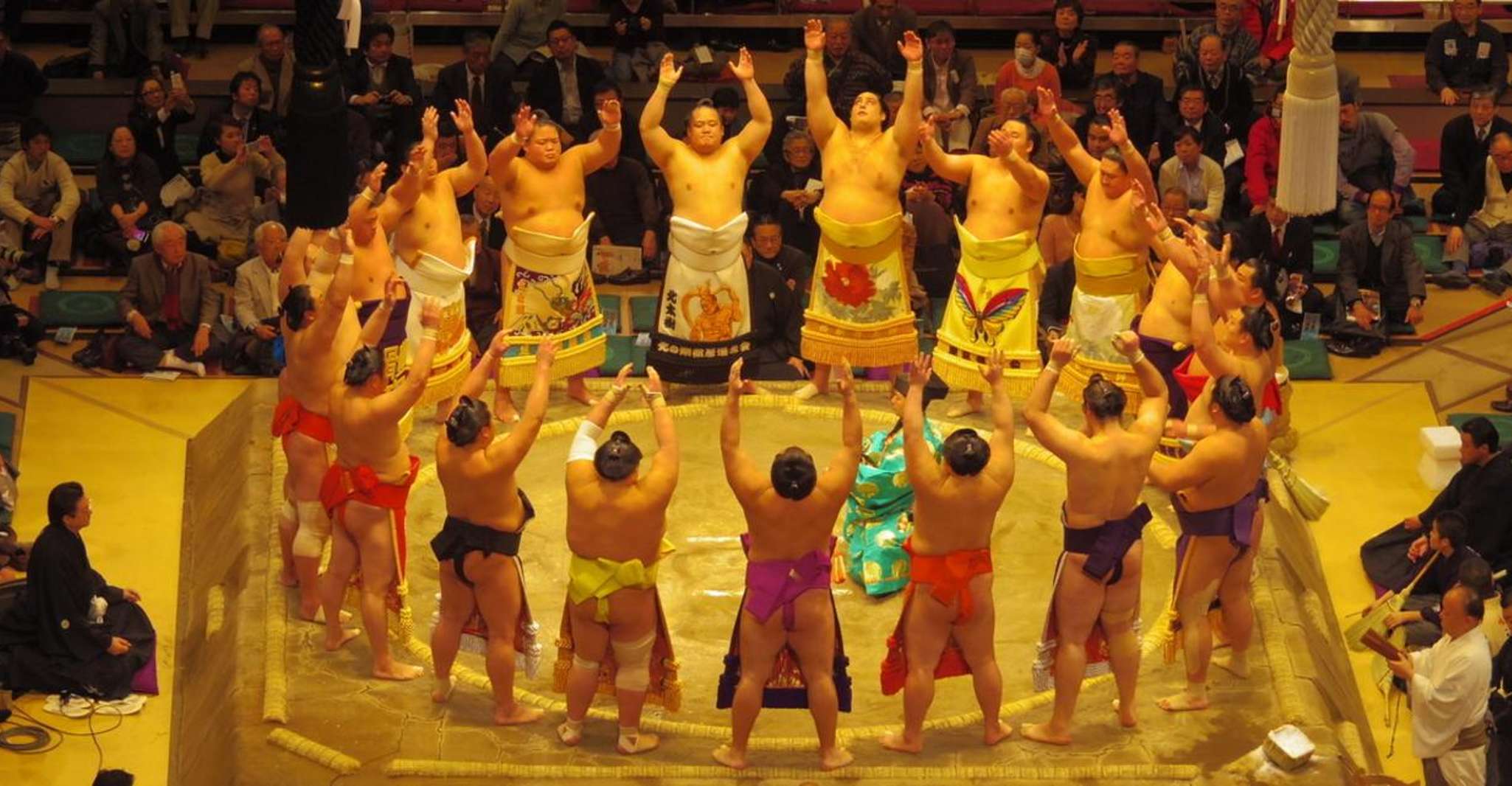 Tokyo: Sumo Tournament Tour with Chair Seat Tickets