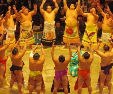 Tokyo: Guided Sumo Experience with Tournament Seats