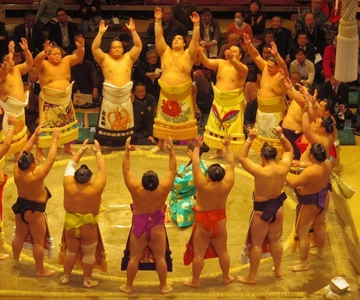 Sumo-turneringstur med billetter til stolplass
