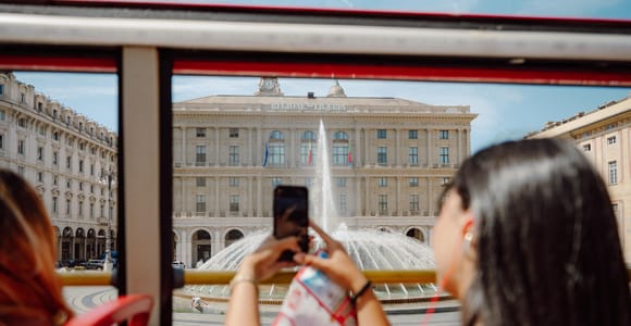 Genoa Open Bus Tour with Live Guide
