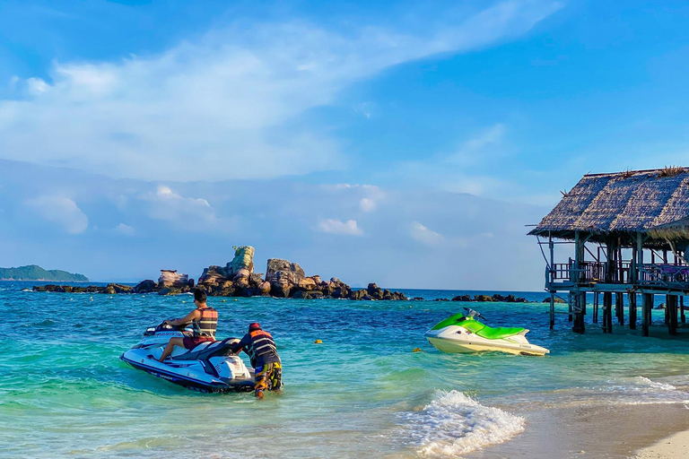 Phuket : Aventure d&#039;une demi-journée en bateau à grande vitesse dans les îles Khai