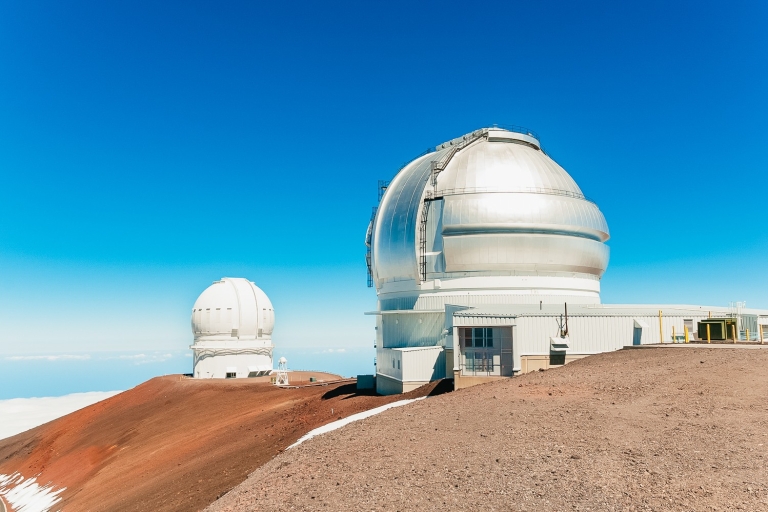 Cumbre de Mauna Kea: Aventura de observación de estrellas al atardecer con foto gratisRecogida en el hotel Grand Naniloa Hotel Hilo o Hilo Hawaiian