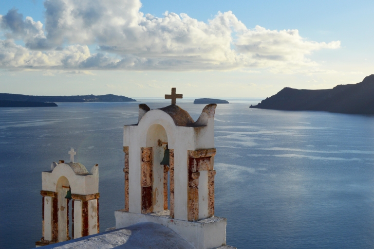 Santorini: Prywatna wycieczka krajoznawcza minibusemSantorini: Panoramiczna wycieczka krajoznawcza minibusem