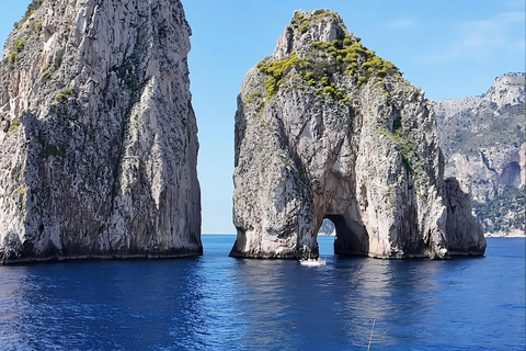 Capri Coast Tour: Private Boats Experience & Transfer Option Medium-Boat Tour only, Without Transfer